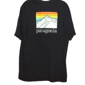 Patagonia Logo Ridge Pocket Responsibili Tee Men's Size Medium.